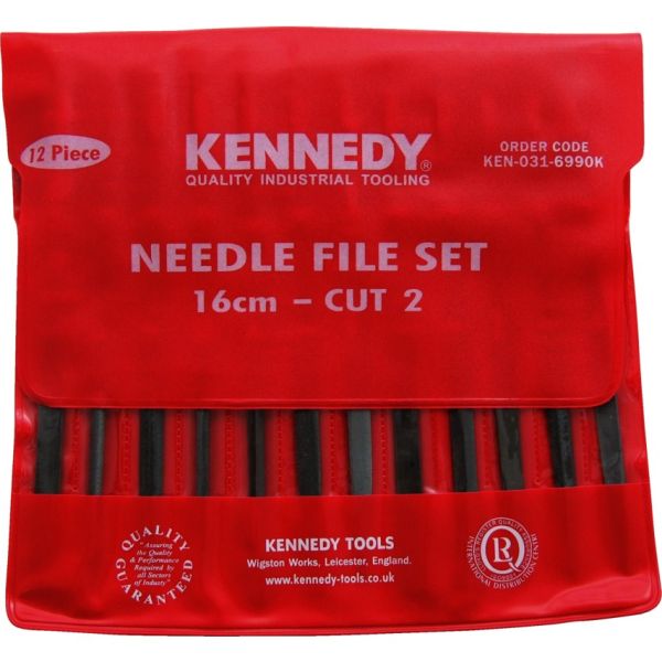 Kennedy KEN0316990K Cut 2 Assorted Needle File Set 