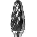 Totem Carbide Rotary Burr, Size TB2L2, Shank Length 4inch, Series Aluma