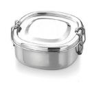 Generic Stainless Steel Chakra Shape Bento Lunch Box, Dimension 14 x 14 x 7cm