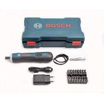 Bosch GO Cordless Screwdriver Kit with 33 Bits, Speed 360rpm