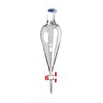 Glassco 152.204.03A Separating Funnel With PTFE Key, Capacity 125ml