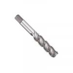 Emkay Tools Ground Thread Spiral Flute Tap, Dia 4mm, Pitch 0.75mm