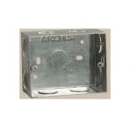 Anchor Roma 35683 18 Gauge Concealed Galvanised Mounting Box with Rust Protected, Size 79 x 230
