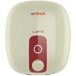 Venus Lyra 10R Water Heater, Color Ivory/Red, Capacity 10l
