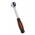 Groz RTD/DD/1-4/UG Dual Drive Ratchet Handle, Drive Size 1/4inch, Number of Teeth 52, Torque 62Nm