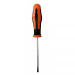 Groz SCDR/H/FL6.5/100 Slotted Tip Hex Shank Screwdriver, Size 6.5 x 100mm, Material S2 Steel, Hardened 58 - 62HRC