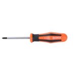 Groz SCDR/H/PH1/75 Phillips Tip Hex Shank Screwdriver, Size 1 x 75mm, Material S2 Steel, Hardened 58 - 62HRC