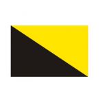 Mithilia Consumer Goods Pvt. Ltd. 1019-1 Slip Guard-Conformable, Color Black/Yellow, Size 25 x 18.3m