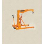 Light Lift Hydraulic Floor Jib Crane, Capacity 2Ton, Fork at Inner Point 2Ton, Fork at Middle Point 1600kg