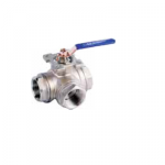 Techno  3 Way Ball Valve, Size 1-1/2inch