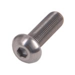 Unbrako Button Head Socket Screws, Length 6mm, Diameter M5mm, Wrench Key Size 3mm