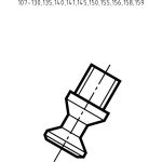 Indexa IND1071590K 1618 Lever Screw