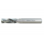 Swiss Tech SWT1252223A Heavy Duty Cobalt Stub Drill, Point Angle 135deg, Helix Angle Normal, Diameter 2.30mm