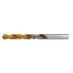 Swiss Tech SWT1255002L TiN Tipped Jobber Drill, Point Angle 118deg, Helix Angle Normal, Diameter 3/32inch