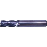 Swiss Tech SWT1615041A ST/SH Short Carbide End Mill-TiCN, Diameter 11.0mm, Flute Length 22.0mm, Overall Length 60.0mm