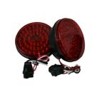 starlight Universal Round Light LED, Size 2inch, Color Red, Voltage 12V