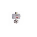 Techno DN32BVT Ball Valve, Way 3, Thread Size 1-1/4inch