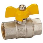 Mitt Gas Ball Valve, Size 20mm, Minimum Working Temperature -20deg C, Maximum Working Temperature 60deg C