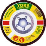 York YRK2209210K Flap Disc, Diameter 127mm, Bore 22mm
