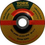 York YRK2303080K A30TBF Depressed Centre Cutting Disc, Size (Diameter x Thickness x Bore) 7 x 1/8 x 7/8inch