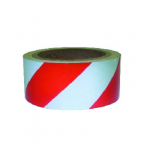 Kohinoor KE-ZEBRW Zebra Marking Tape, Size 3inch x 27m, Color Red &White