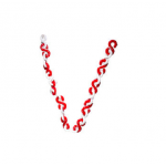 Kohinoor KE-HCH Pastic Chain, Size Heavy, Color Red/White