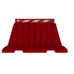 Kohinoor KE-16BAR Barrier, Color Red, Length 1600mm