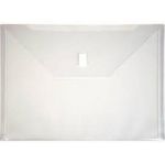 Solo CH 109 Document Envelope (Velcro), Size A4, Transparent White Color