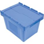 Matlock MTL4042520K Euro Nesting Bin C/W Lid, Color Blue, Capacity 40l