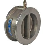 Sant DP Dual Plate Wafer Check Valve, Size 100, Body Test Pressure 300Psig. Hyd., Seat Test Pressure 200Psig. Hyd.