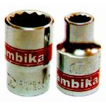Ambika AS-112 1/2 Inch Drive Bi-Hex Socket Spanner, Size 13mm
