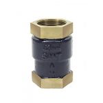 Sant Gun Metal Vertical Check Valve, Type Screwed Female Ends, Size 15mm