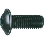 Qualfast QFT6043020X Socket Head Flange Button Screw, Thread Size M5, Grade 10.9, Overall Length 10mm