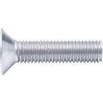 Qualfast QFT6067055M Socket Head Countersunk Screw, Thread Size M5, Grade 10.9, Overall Length 60mm