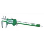 Insize 1193-200W Digital Caliper with Ceramic Tipped Jaws, Range 0-200mm, Reading 0.01mm