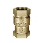 Sant SBM 13 Bronze Vertical Lift Check Valve, Size 80, Body Test Pressure 300Psig. Hyd., Seat Test Pressure 200Psig. Hyd.