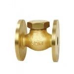 Sant SBM 17 Bronze Union Bonnet Horizontal Lift Check Valve, Size 40