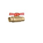 Sant FBV 3 Forged Brass Ball Valve with - T Handle, Size 25, Body Test Pressure 40kg/sq cm g Hyd.