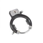 Harrison 0516 Cycle Frame Lock, Size D/A, No. of Keys 2K, Lever/Pin 5L, Model JANTA CYCLE LOCK SILVER