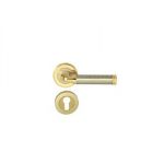 Harrison 01600 Super Saver Handle Set with Computer Key, Design VAT, Finish Gold Silver, Size 200mm, Material Brass, Computer Key Length 200mm