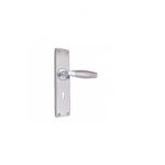 Harrison 33601 Economy Door Handle Set with Computer Key, Design Marc, Finish S/C, Material Stainless Steel, Computer Key Length 250mm