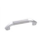 Harrison 0706 Exclusive Cabinet Handle, Design Zara, Finish SN(MATT), Size 10inch, Material White Metal