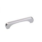 Harrison 0711 Exclusive Cabinet Handle, Design Lotus, Finish SN(MATT), Size 4inch, Material White Metal