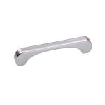 Harrison 0727 Exclusive Cabinet Handle, Design Jasmine, Finish SN(MATT), Size 4inch, Material White Metal