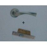 Archis Rose Bathroom Combo Set (Without Key hole)+ Latch-SN-154