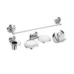 Osian CT-2578 Bathroom Accessories Set, Series Creta, Material Stainless Steel