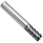 YG-1 EM905901 Helix Corner Radius End Mill, Mill Diameter 10mm, Shank Diameter 8mm, Length of Cut 15mm