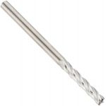 YG-1 G9B84913 Carbide End Mill, Flute 4, Shank Diameter 6mm, Length of Cut 10mm, Overall Length 50mm