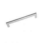 Koin KH 4008 Cabinet Handle, Finish Type Chrome Plated, Size 4inch, Series 10mm Wooden Sq D