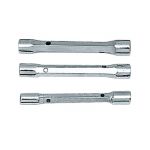 rako RTC-004 Solid Box Spanner Round without Tommy Bar, Size 14 x 15mm, Weight 0.2kg, Finish Chrome Plated